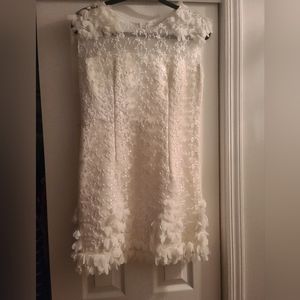 Lace white dress